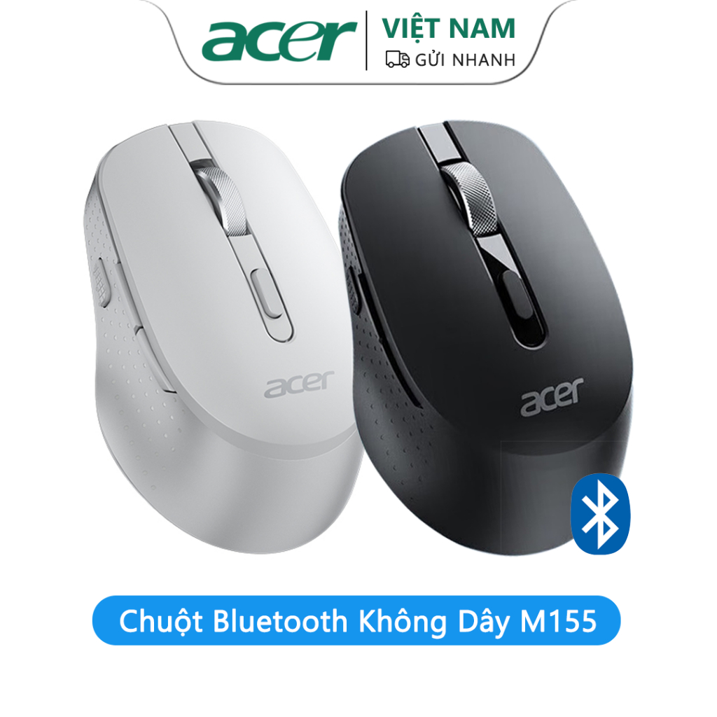 Chuột Bluetooth Không Dây Acer M155 Chế Độ Kép Type-C Thiết Kế Tiện Dụng Cho Văn Phòng