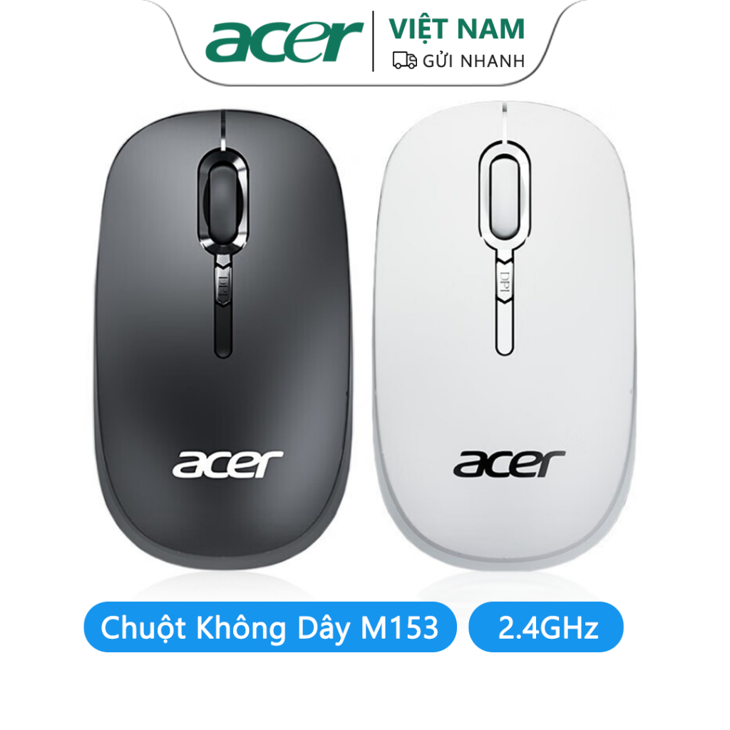 Acer Chuột bluetooth Không Dây m153 3 Tốc Độ 2.4g