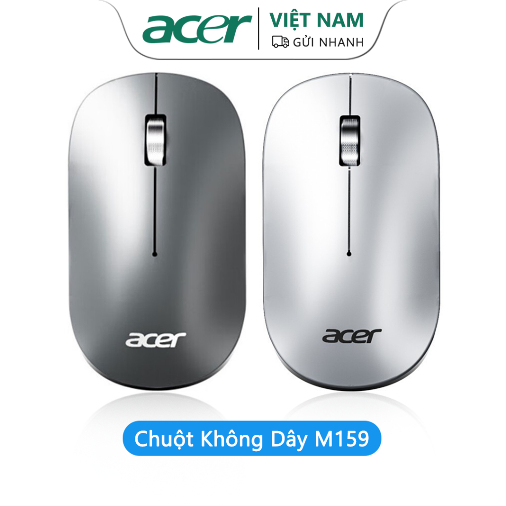 Acer Chuột Không Dây M159 2.4G Kết Nối 3 Tốc Độ Có Thể Sạc Lại