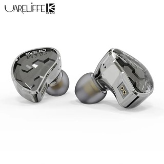 Tai nghe nhét tai Uareliffe KBEAR Xuanwu Màn hình âm thanh HIFI PU + Carbon Composite Dynamic Driver Tai nghe có dây Tai nghe nhạc Tai nghe khử tiếng ồn