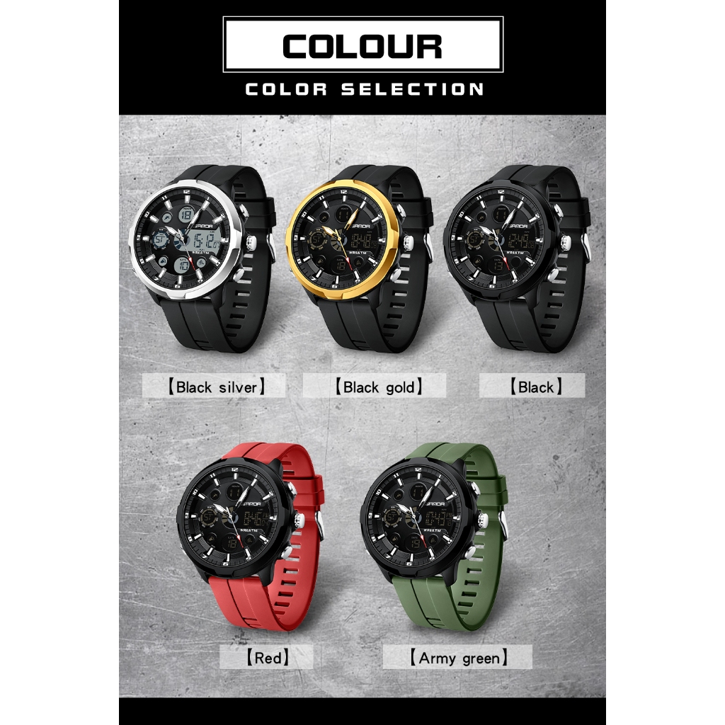 Đồng Hồ Thể Thao SANDA Chống Nước Cao Cấp Cho Nam | BigBuy360 - bigbuy360.vn