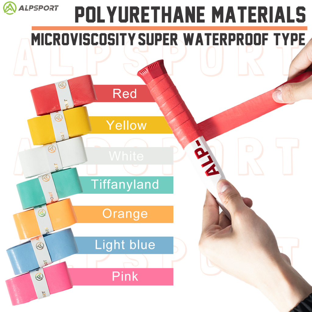 ALP Mới MIKE 7 Chiếc Cầu Lông Cầm Băng Keo Siêu Dính Vợt Cầu Lông Keo Tay Vợt Tennis Thấm Hút Mồ Hôi