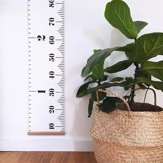 Gỗ Treo Tường Dán Tường Cho Trẻ Em Trang Trí Phòng Đo Chiều Cao Thước Giấy Dán Tường Bé Biểu Đồ Tăng Trưởng Trang Trí Trên Tường