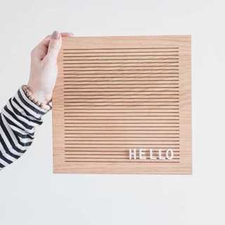 Gỗ Tự Nhiên Bảng Chữ Khung Có Thể Thay Đổi Tin Nhắn Memo DIY Board Stand Phòng Ngủ Bé Phòng Khách Trang Trí Nhà Cửa Đạo Cụ Ảnh