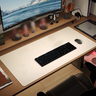 Miếng Lót Chuột May Lớn Laptop Bàn Phím Miếng Lót Nhiều Kích Cỡ Màu Sắc Thủ Công Da Để Bàn Đơn Giản Bàn Pad 60*30 70X35 80 90X40 100X50 120X60cm