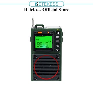 Retekess Loa bluetooth Không Dây Kiêm Đài fm tr111 Có Đèn Pin Hỗ Trợ Thẻ Nhớ tf