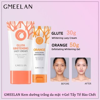 Kem Làm sáng da 30g SPA20 Kem làm trắng da GMEELAN ，GMEELAN Gel Tẩy Tế Bào Chết Da Mặt Dịu Nhẹ 50g  Cân bằng màu da