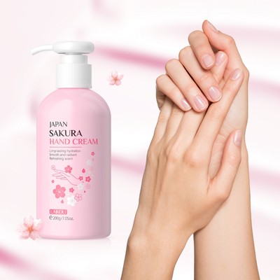 Kem dưỡng da tay LAIKOU Sakura Làm mềm da thô dưỡng ẩm 200g