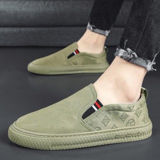 Giày Lười Vải Lụa Lạnh Size Tiêu Chuẩn N155 Cho Nam