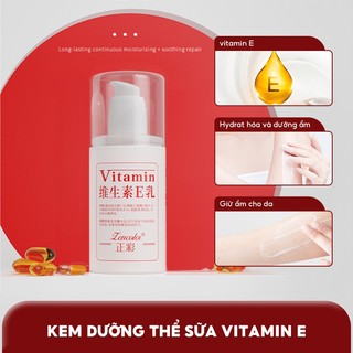 CODE Vitamin E sữa bù nước dưỡng ẩm kem dưỡng ẩm sữa dưỡng thể 100ml