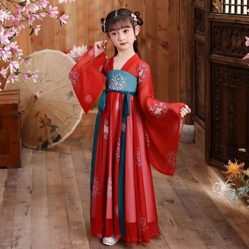 Bộ Đồ Hóa Trang Phong Cách Trung Hoa Cổ Đại Dành Cho Bé Gái