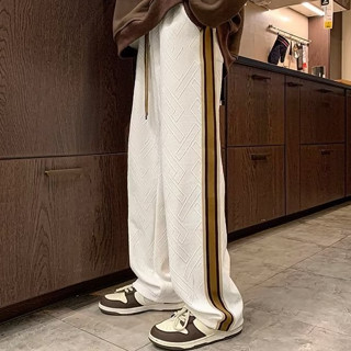 Quần Dài Dáng Rộng Suông Họa Tiết Kẻ Sọc Cá Tính Cho Nam Quân Nam ống Rộng Quần Phong Cách Hàn Quốc Quần Xếp Ly Nam Quần Baggy Nam Quần ống Rộng Quần Bigsize Nữ Quần Thun Nam Quần Nam Quần Mỏng Dáng Suông Xếp Ly Phối Dây RúT Thời