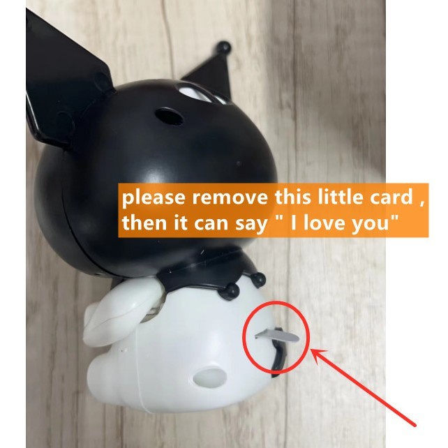 Strawberry bear nói i love you/Móc Khóa Cặp Đôi Mắt To Có Đèn LED Và Âm Thanh Làm Quà Tặng Cho Học Sinh