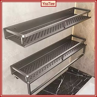Yisstiee Giá Treo Khăn Tắm Thoát Nước Có Thể Treo Khăn Không Thấm Nước Và Không Bị Rỉ Sét Nó có tải mạnh mẽ và có hai phương pháp cài đặt.
