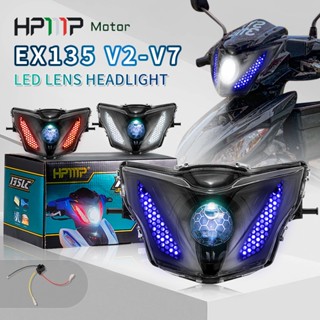 Đèn Pha LED EX 135 V2 ~ V7 EX 135 LC135 V2 V3 V4 V5 V6 V7 H4 Exciter 135 Yamaha Chất Lượng Cao