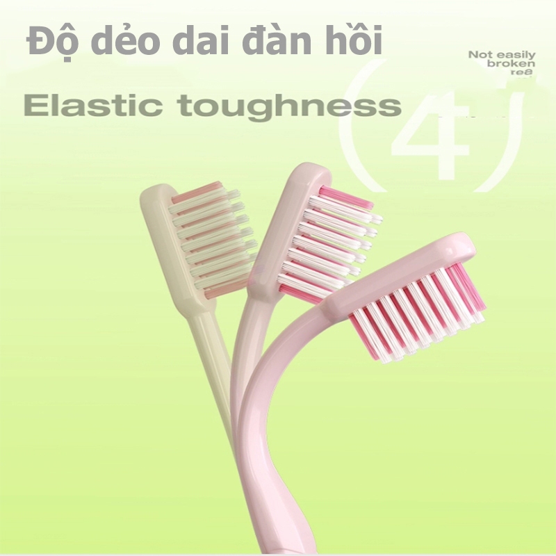 Airkiss Set 2 Bàn chải đánh răng chỉnh nha + bàn chải kẽ răng cụm đơn, thích hợp cho niềng răng