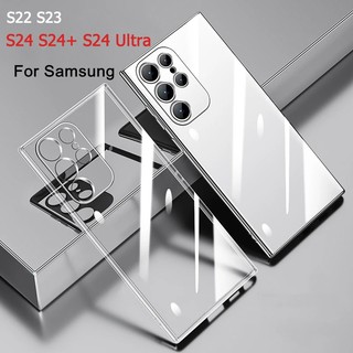 Ốp điện thoại silicone JANSIN chống sốc thích hợp cho Samsung Galaxy S24 S24+ S24 Ultra S23 Ultra S23 Plus S21 S21 Plus S21 Ultra Note 20