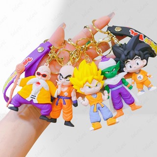 Móc chìa khóa xe hơi họa tiết hoạt hình dragon ball