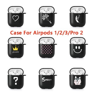 Ốp Hộp Đựng Tai Nghe Nhét Tai Silicon Hình Hoa Cho AirPods 1 2 / AirPods Pro / Pro 2 3