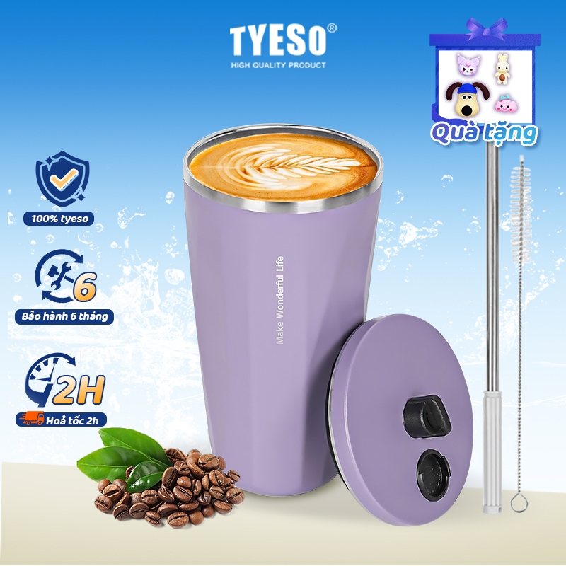 TYESO TS-8848B ly giữ nhiệt Bình Nước Cách Nhiệt Chân Không Bằng Thép Không Gỉ bình giữ nhiệt bình nước giữ nhiệt