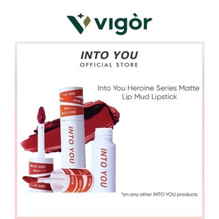 Son Môi Màu Nhung Mờ Xinh Xắn 100% transparent lipstick Auth INTO YOU
