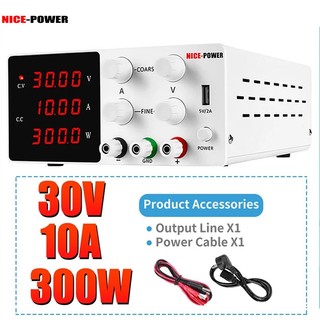 Máy cấp nguồn nguồn dc điều chỉnh nguồn cấp điện dc 30v 10a led 220v có công tắc
