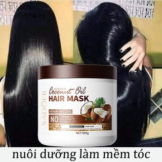 ❤️100% Chính Hãng❤️Kem ủ tóc Mặt nạ tóc keratin 500g ủ tóc phục hồi hư tổn khô xơ dưỡng mềm mượt Giảm gãy rụng và ngăn ngừa rụng tóc