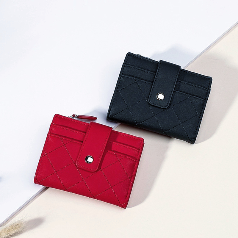 Ví Ngắn Gập Đôi Thời Trang Hàn Quốc Sáng Tạo Cho Nữ