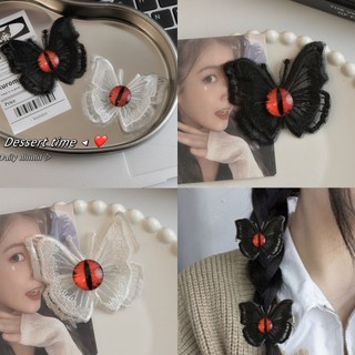 🍉kẹp tóc hình bướm phong cách gothic cá tính cánh bướm cho nữ
