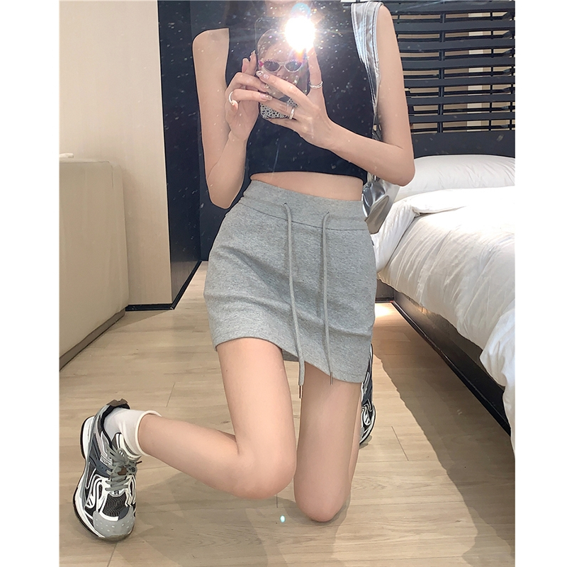 Chân váy dạ trơn chữ A Hàn Quốc thời trang có bigsize