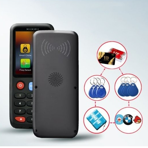 Máy sao chép thẻ NFC Nhà văn ID IC Đầu đọc thang máy Sao cho hệ thống kiểm soát truy cập Pin tích hợp