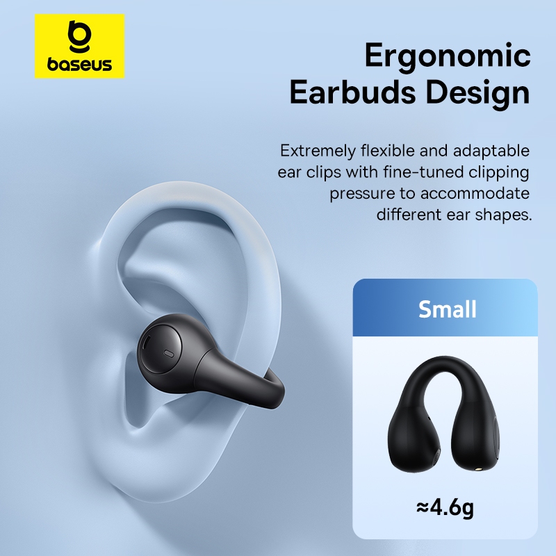 Tai nghe không dây Baseus AirGo AS01 Tai nghe không dây Tai nghe Bluetooth 5.3 ENC | BigBuy360 - bigbuy360.vn