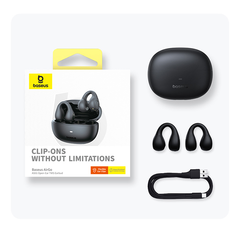 Tai nghe không dây Baseus AirGo AS01 Tai nghe không dây Tai nghe Bluetooth 5.3 ENC | BigBuy360 - bigbuy360.vn