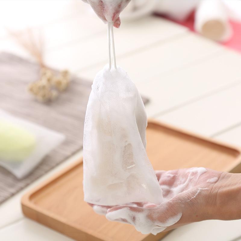 Túi Lưới Tạo Bọt Sữa Rửa Mặt - Túi Tạo Bọt Nhanh Khô - Túi Lưới Tắm
