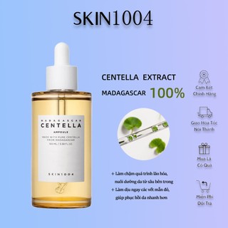 Tinh chất centella ampoule skin1004 100ml 1004 làm trắng dưỡng ẩm và làm dịu da