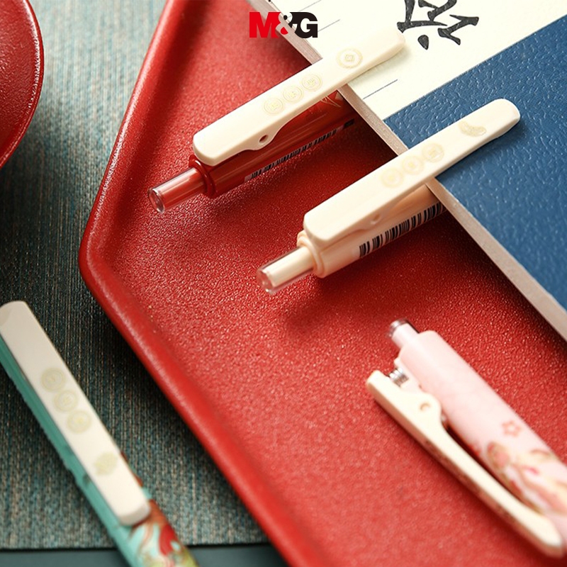 M&G  bút gel 0.5 Đen  Bút viết bi nước   ARPM2012A Nhanh Khô Ngòi 1 Cái