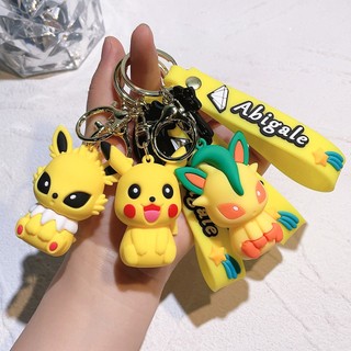 Móc Chìa Khóa Hình Pikachu Dễ Thương