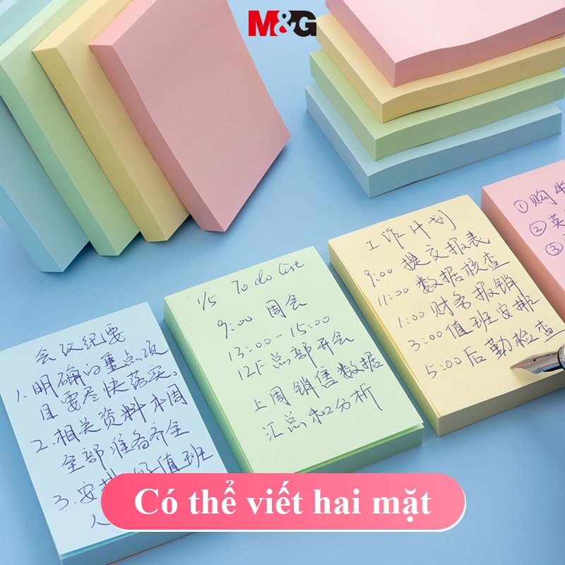 M&G giấy note ghi chú  Ghi Chú Đầy Màu Sắc 100 Bộ 76 * 51mm