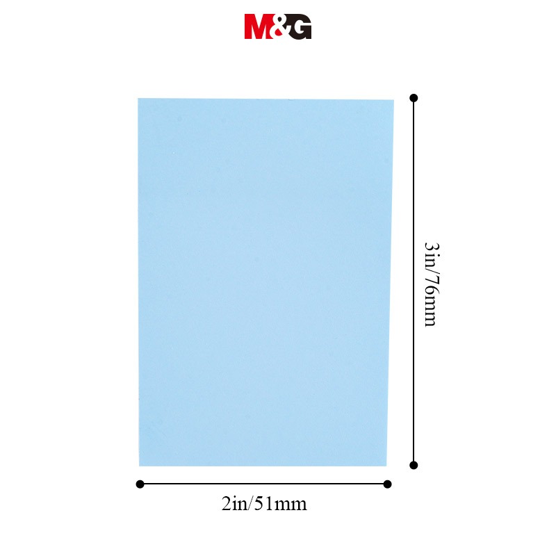 M&G giấy note ghi chú  Ghi Chú Đầy Màu Sắc 100 Bộ 76 * 51mm