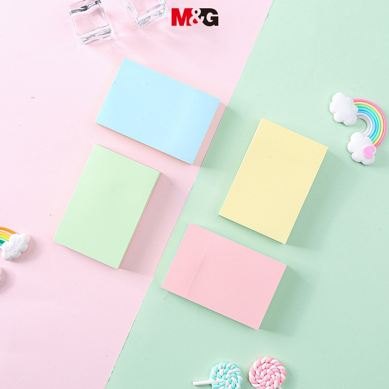 M&G giấy note ghi chú  Ghi Chú Đầy Màu Sắc 100 Bộ 76 * 51mm