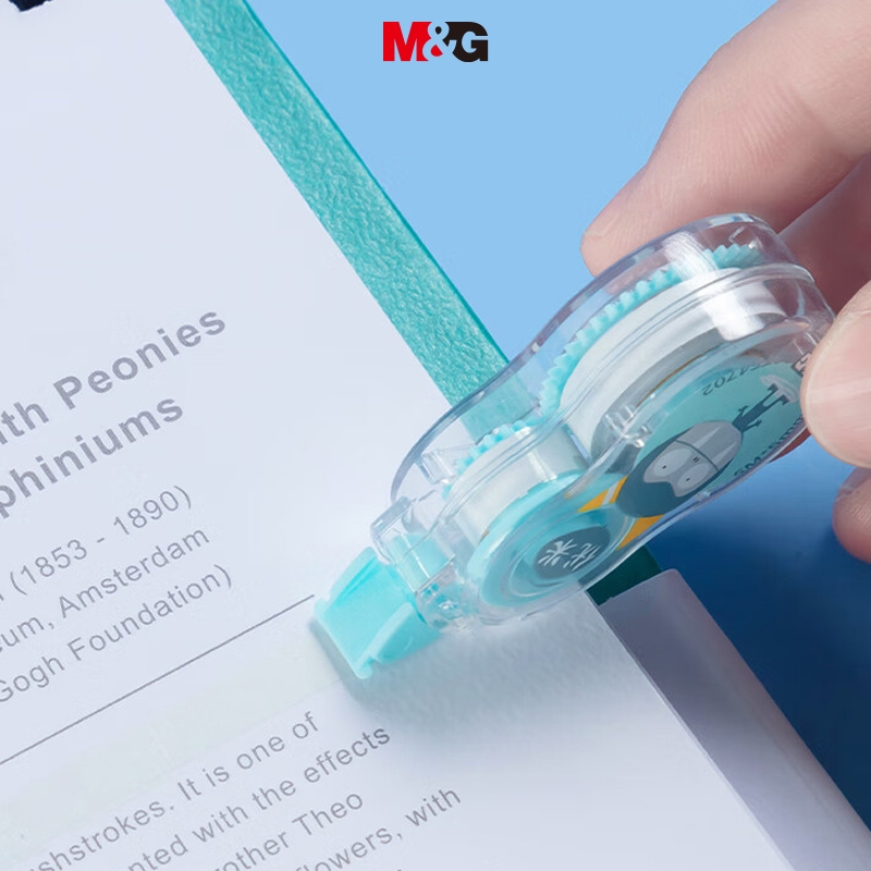M&G Bút xóa dạng kéo phong  Bút Xóa Băng  Xóa Giấy 1 Cuộn Băng Keo Dài 5m Dùng Sửa Chữa Đồ Dùng Tiện Lợi