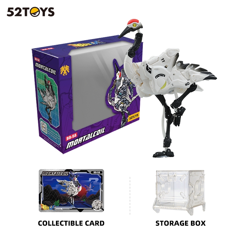 52TOYS đồ chơi lắp ráp mô hình Transformers Figure BEASTBOX BB-58 Mortalcoil
