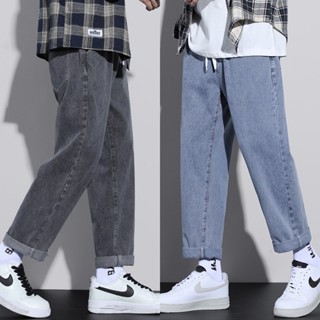 Quần jean nam ống suông rộng màu xám đen dáng baggy TR0120WR hot trend Hàn Quốc 2023