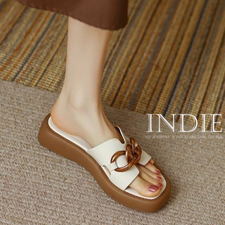 INDIE dép cross dép kiểu nữ đi chơi Chống trơn trượt Trẻ trung Cổ điển Độc đáo 2024 HOTSALE FYT23A0WN9 44Z240124