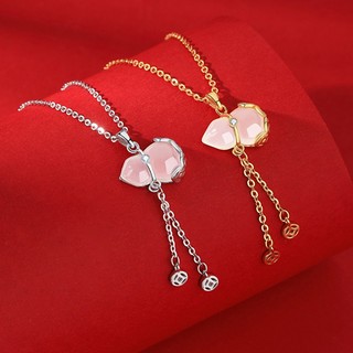Dây chuyền mạ vàng 18k mặt hình hồ lô độc đáo