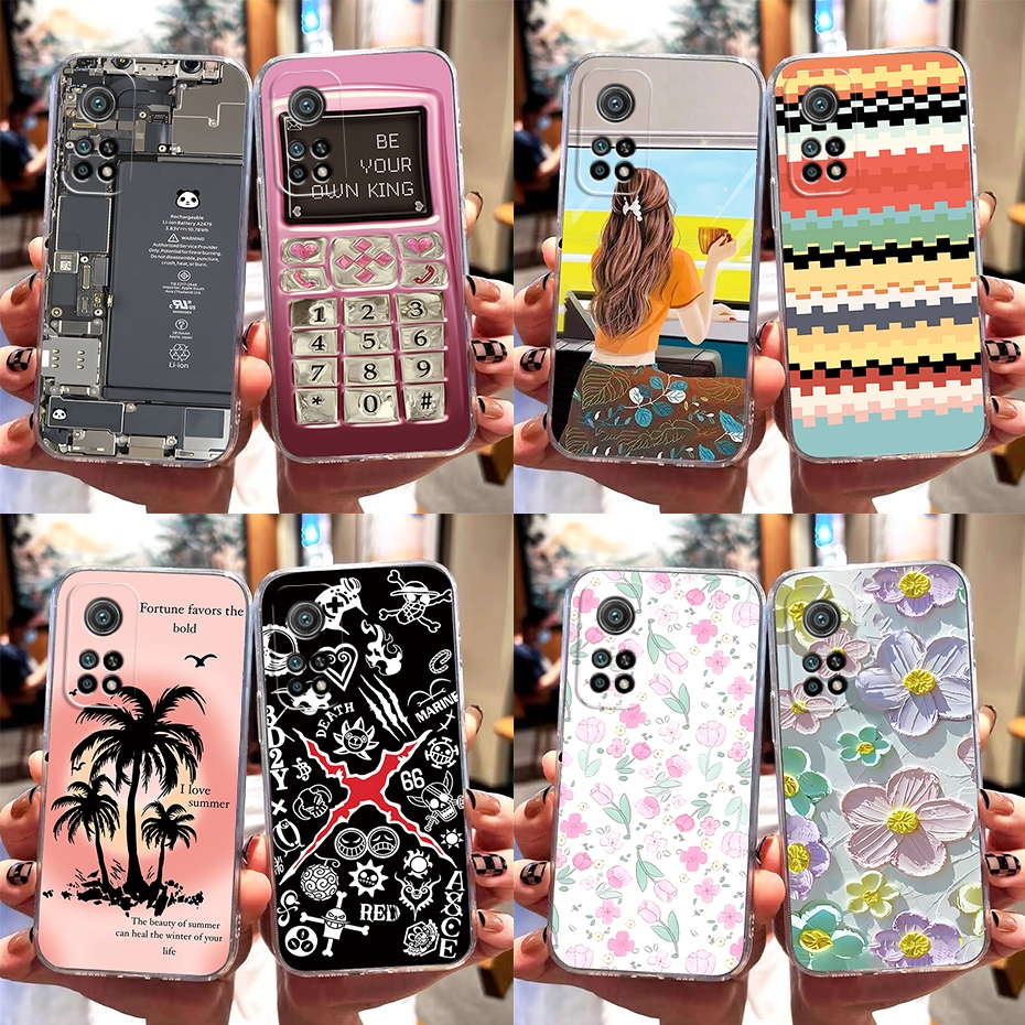 For Xiaomi Mi 10T Pro Case New design 2023 Pattern Soft Silicone protective Back Cover for Xiaomi Mi