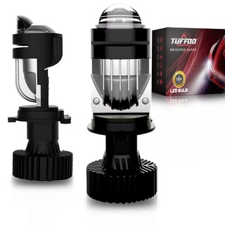 Set 2 Đèn Pha LED Mini H4 HS1 4300K / 6000K Ánh Sáng Trắng Ấm / Trắng 130W Cho Xe Hơi / Xe Máy