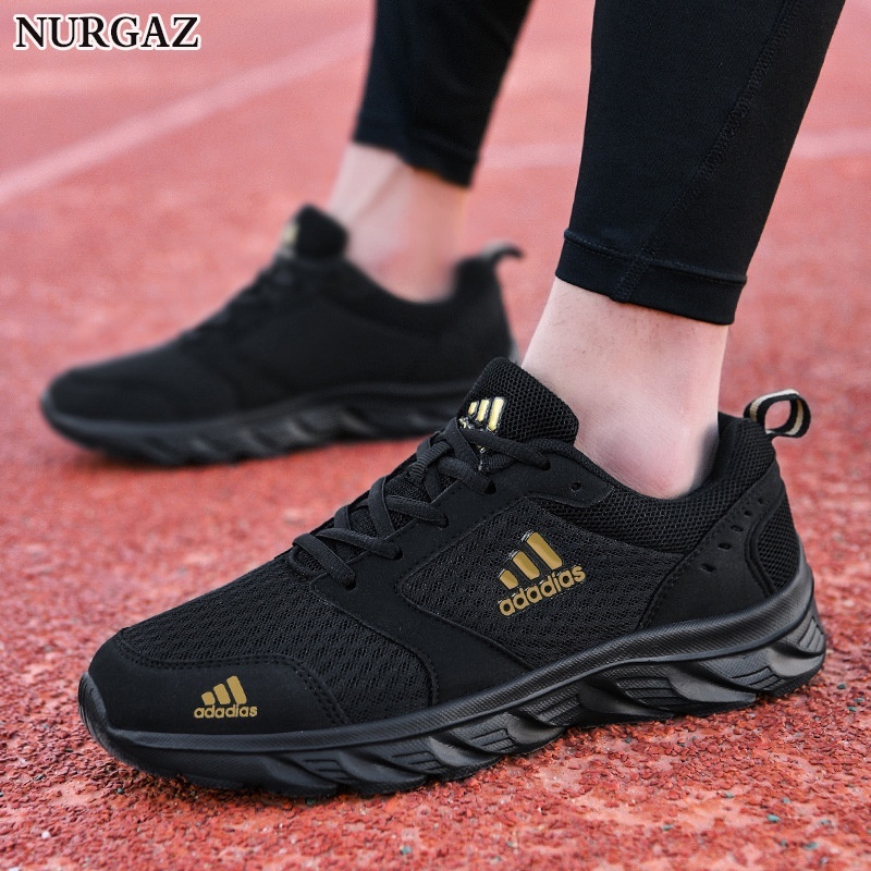 Nurgaz Giày Thể Thao Chạy Bộ Đế Mềm Thoải Mái Chống Mòn Cho Nam