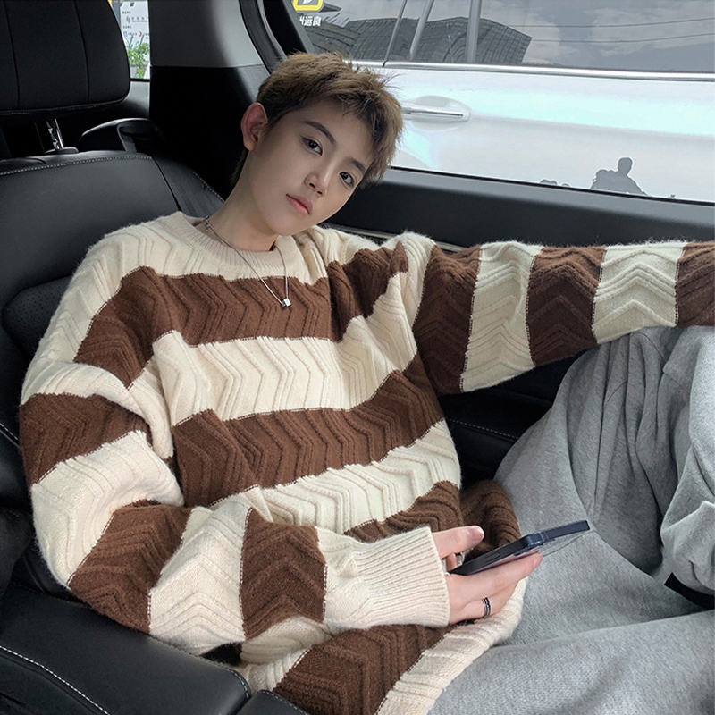 Áo sweater nam áo dài tay áo Nỉ siêu rẻ phù hợp nam nữ Chữ cái lập thể 2023 NEW