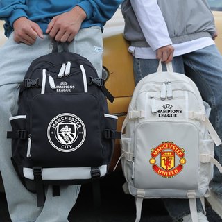 Ba Lô Đeo Vai Champions League Barcelona Real Madrid Sức Chứa Lớn Chelsea Cho Học Sinh Đi Học Manchester United Manchester City